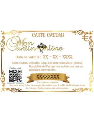Choix Carte Cadeau monjardin-online.com